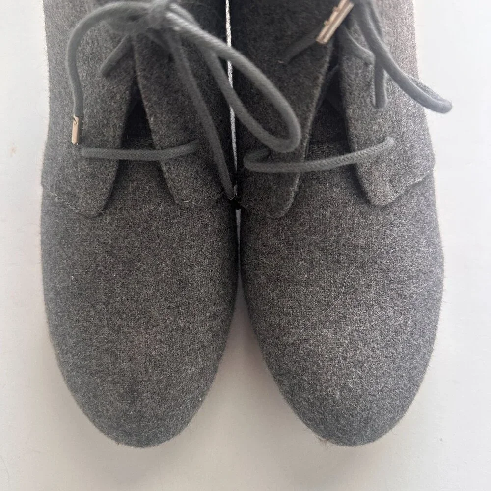 Dr. Scholl's Women's Create Wedge Bootie Shoes Mid Grey Size 7.5 - Picture 4 of 10